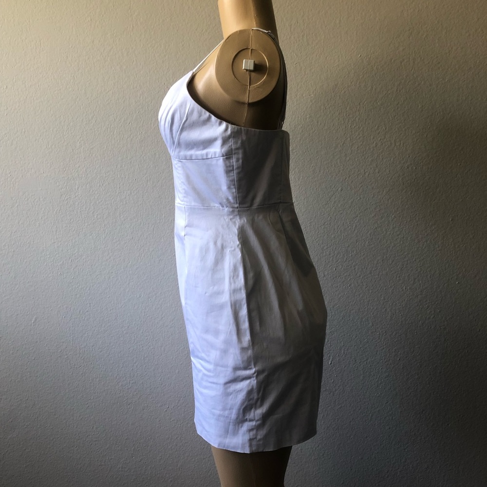 Fame & partners white sleeveless mini dress SZ 6 - Picture 4 of 6